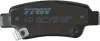 Bremsbelagsatz, Scheibenbremse Hinterachse TRW GDB3446 Bild Bremsbelagsatz, Scheibenbremse Hinterachse TRW GDB3446