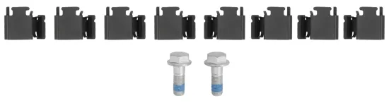 Bremsbelagsatz, Scheibenbremse Hinterachse TRW GDB3446 Bild Bremsbelagsatz, Scheibenbremse Hinterachse TRW GDB3446