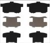 Bremsbelagsatz, Scheibenbremse Hinterachse TRW GDB3447 Bild Bremsbelagsatz, Scheibenbremse Hinterachse TRW GDB3447