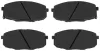 Bremsbelagsatz, Scheibenbremse Vorderachse TRW GDB3450 Bild Bremsbelagsatz, Scheibenbremse Vorderachse TRW GDB3450
