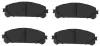 Bremsbelagsatz, Scheibenbremse Vorderachse TRW GDB3484 Bild Bremsbelagsatz, Scheibenbremse Vorderachse TRW GDB3484