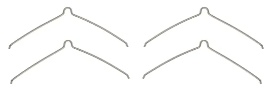 Bremsbelagsatz, Scheibenbremse Vorderachse TRW GDB3484 Bild Bremsbelagsatz, Scheibenbremse Vorderachse TRW GDB3484