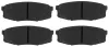 Bremsbelagsatz, Scheibenbremse Hinterachse TRW GDB3491 Bild Bremsbelagsatz, Scheibenbremse Hinterachse TRW GDB3491