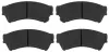 Bremsbelagsatz, Scheibenbremse Vorderachse TRW GDB3501 Bild Bremsbelagsatz, Scheibenbremse Vorderachse TRW GDB3501
