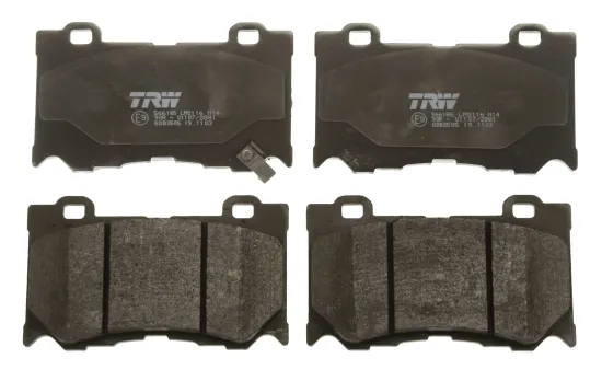 Bremsbelagsatz, Scheibenbremse TRW GDB3505 Bild Bremsbelagsatz, Scheibenbremse TRW GDB3505