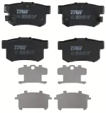 Bremsbelagsatz, Scheibenbremse Hinterachse TRW GDB3516