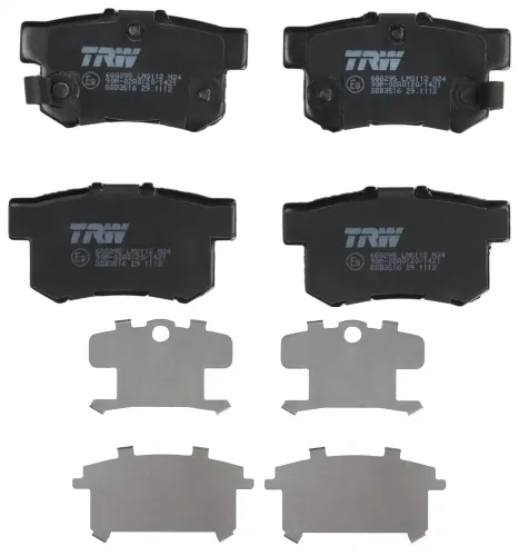 Bremsbelagsatz, Scheibenbremse Hinterachse TRW GDB3516 Bild Bremsbelagsatz, Scheibenbremse Hinterachse TRW GDB3516