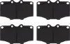 Bremsbelagsatz, Scheibenbremse Vorderachse TRW GDB352 Bild Bremsbelagsatz, Scheibenbremse Vorderachse TRW GDB352