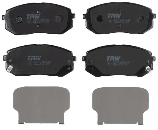 Bremsbelagsatz, Scheibenbremse TRW GDB3530 Bild Bremsbelagsatz, Scheibenbremse TRW GDB3530