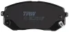 Bremsbelagsatz, Scheibenbremse TRW GDB3530 Bild Bremsbelagsatz, Scheibenbremse TRW GDB3530