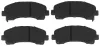Bremsbelagsatz, Scheibenbremse Vorderachse TRW GDB3545 Bild Bremsbelagsatz, Scheibenbremse Vorderachse TRW GDB3545
