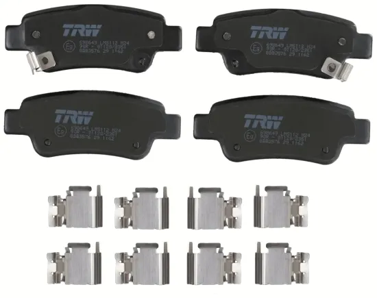 Bremsbelagsatz, Scheibenbremse Hinterachse TRW GDB3576 Bild Bremsbelagsatz, Scheibenbremse Hinterachse TRW GDB3576