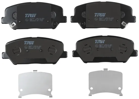 Bremsbelagsatz, Scheibenbremse Vorderachse TRW GDB3582 Bild Bremsbelagsatz, Scheibenbremse Vorderachse TRW GDB3582