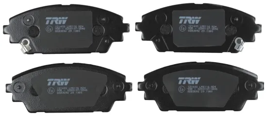 Bremsbelagsatz, Scheibenbremse Vorderachse TRW GDB3592 Bild Bremsbelagsatz, Scheibenbremse Vorderachse TRW GDB3592