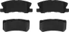 Bremsbelagsatz, Scheibenbremse Hinterachse TRW GDB3595 Bild Bremsbelagsatz, Scheibenbremse Hinterachse TRW GDB3595