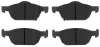 Bremsbelagsatz, Scheibenbremse Vorderachse TRW GDB3600 Bild Bremsbelagsatz, Scheibenbremse Vorderachse TRW GDB3600