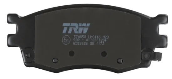 Bremsbelagsatz, Scheibenbremse Vorderachse TRW GDB3626 Bild Bremsbelagsatz, Scheibenbremse Vorderachse TRW GDB3626