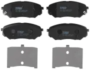 Bremsbelagsatz, Scheibenbremse Vorderachse TRW GDB3638