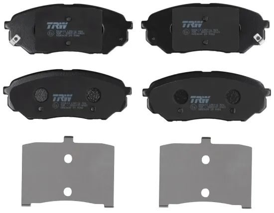 Bremsbelagsatz, Scheibenbremse Vorderachse TRW GDB3638 Bild Bremsbelagsatz, Scheibenbremse Vorderachse TRW GDB3638