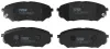 Bremsbelagsatz, Scheibenbremse Vorderachse TRW GDB3638 Bild Bremsbelagsatz, Scheibenbremse Vorderachse TRW GDB3638