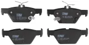 Bremsbelagsatz, Scheibenbremse Hinterachse TRW GDB3639