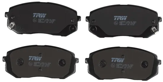 Bremsbelagsatz, Scheibenbremse TRW GDB3647 Bild Bremsbelagsatz, Scheibenbremse TRW GDB3647