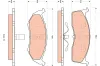 Bremsbelagsatz, Scheibenbremse Vorderachse TRW GDB4091