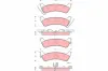 Bremsbelagsatz, Scheibenbremse Hinterachse TRW GDB4124 Bild Bremsbelagsatz, Scheibenbremse Hinterachse TRW GDB4124