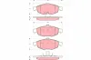 Bremsbelagsatz, Scheibenbremse Vorderachse TRW GDB4125 Bild Bremsbelagsatz, Scheibenbremse Vorderachse TRW GDB4125