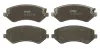 Bremsbelagsatz, Scheibenbremse Vorderachse TRW GDB4126 Bild Bremsbelagsatz, Scheibenbremse Vorderachse TRW GDB4126