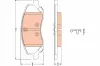 Bremsbelagsatz, Scheibenbremse TRW GDB4141 Bild Bremsbelagsatz, Scheibenbremse TRW GDB4141