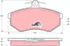 Bremsbelagsatz, Scheibenbremse Vorderachse TRW GDB430