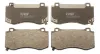 Bremsbelagsatz, Scheibenbremse Vorderachse TRW GDB4449 Bild Bremsbelagsatz, Scheibenbremse Vorderachse TRW GDB4449