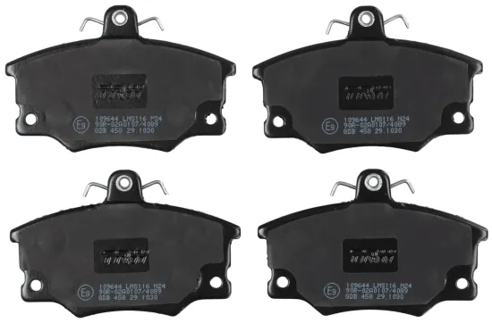 Bremsbelagsatz, Scheibenbremse Vorderachse TRW GDB458 Bild Bremsbelagsatz, Scheibenbremse Vorderachse TRW GDB458