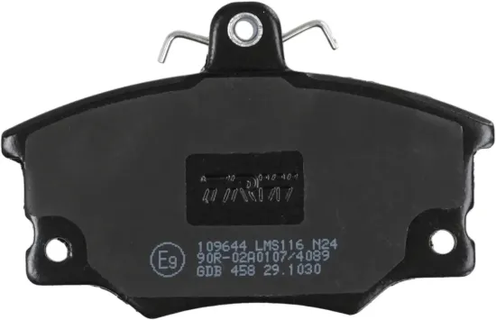 Bremsbelagsatz, Scheibenbremse Vorderachse TRW GDB458 Bild Bremsbelagsatz, Scheibenbremse Vorderachse TRW GDB458