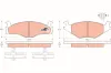 Bremsbelagsatz, Scheibenbremse Vorderachse TRW GDB459 Bild Bremsbelagsatz, Scheibenbremse Vorderachse TRW GDB459