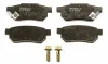 Bremsbelagsatz, Scheibenbremse Hinterachse TRW GDB499 Bild Bremsbelagsatz, Scheibenbremse Hinterachse TRW GDB499