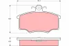 Bremsbelagsatz, Scheibenbremse Vorderachse TRW GDB628