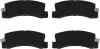 Bremsbelagsatz, Scheibenbremse Hinterachse TRW GDB730 Bild Bremsbelagsatz, Scheibenbremse Hinterachse TRW GDB730