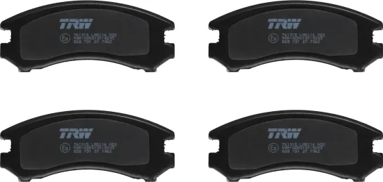 Bremsbelagsatz, Scheibenbremse Vorderachse TRW GDB731 Bild Bremsbelagsatz, Scheibenbremse Vorderachse TRW GDB731