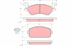 Bremsbelagsatz, Scheibenbremse Vorderachse TRW GDB769
