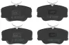 Bremsbelagsatz, Scheibenbremse Vorderachse TRW GDB818 Bild Bremsbelagsatz, Scheibenbremse Vorderachse TRW GDB818