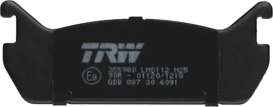 Bremsbelagsatz, Scheibenbremse Hinterachse TRW GDB887 Bild Bremsbelagsatz, Scheibenbremse Hinterachse TRW GDB887