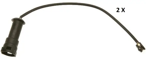 Warnkontakt, Bremsbelagverschleiß Vorderachse TRW GIC107