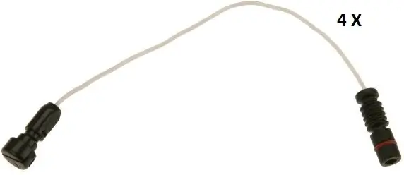 Warnkontakt, Bremsbelagverschleiß Hinterachse TRW GIC280