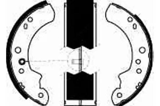 Bremsbackensatz TRW GS6223 Bild Bremsbackensatz TRW GS6223