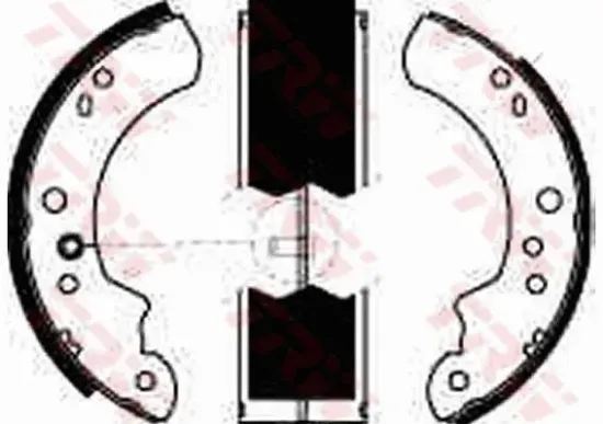 Bremsbackensatz TRW GS6223 Bild Bremsbackensatz TRW GS6223