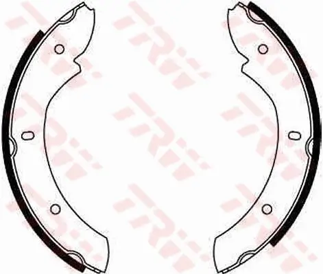 Bremsbackensatz, Feststellbremse Hinterachse TRW GS6236 Bild Bremsbackensatz, Feststellbremse Hinterachse TRW GS6236
