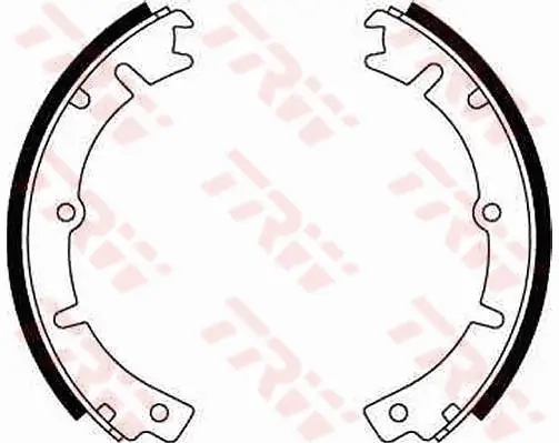 Bremsbackensatz Vorderachse TRW GS8011 Bild Bremsbackensatz Vorderachse TRW GS8011