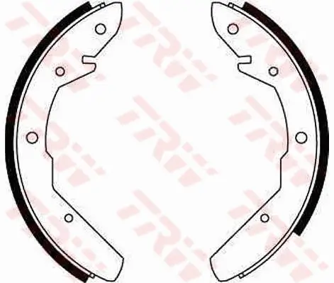 Bremsbackensatz Hinterachse TRW GS8149